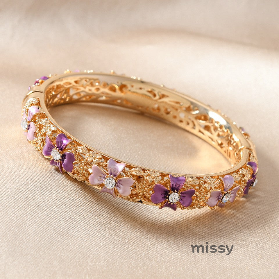 Jream Cloisonne Tulip Bracelet [U1Q3MRV6]