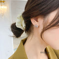 Junie Gold Pavé Crystal Studs [9MO92YCY]
