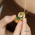 Kaedyn Retro Charm Locket [881LP9SZ]
