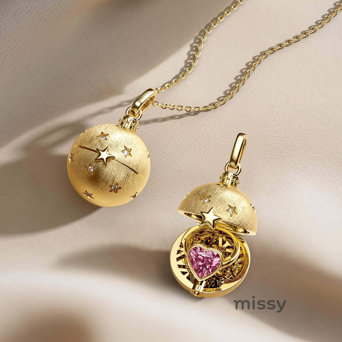 Kaedyn Retro Charm Locket [KSE8QENQ]