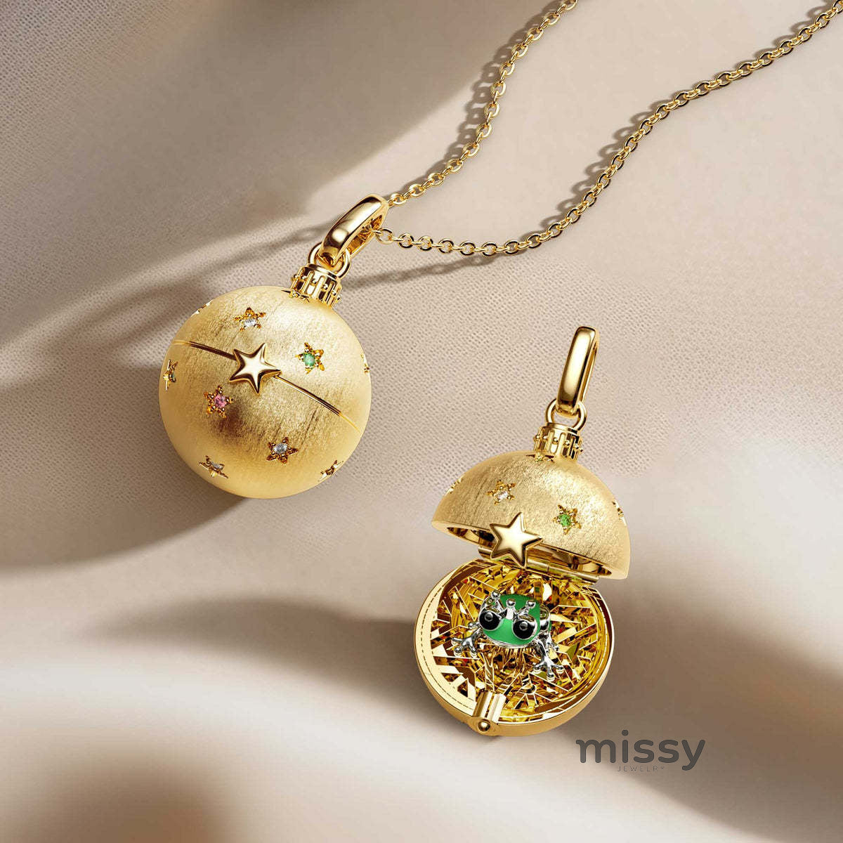 Kaedyn Retro Charm Locket [NOJWLS4V]