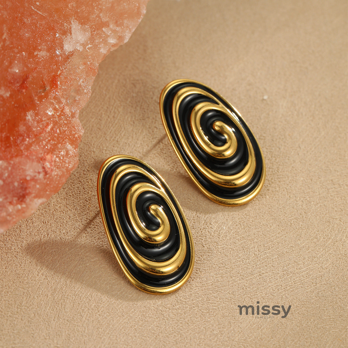 Kaleesi Oval Line Jewelry Set [P0L00BS5]