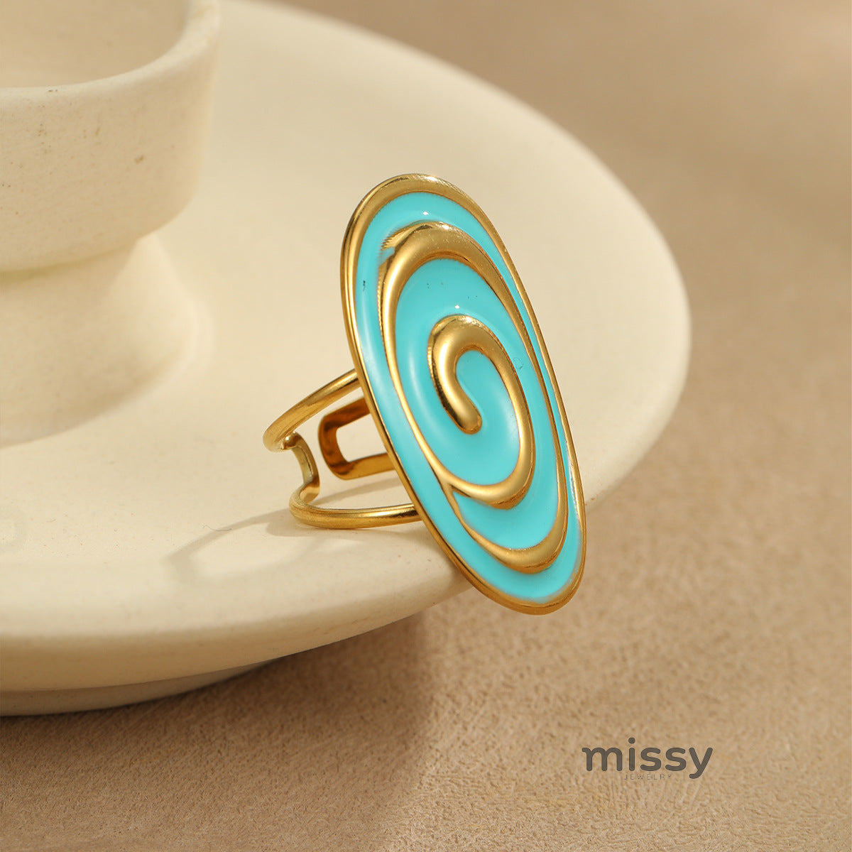 Kaleesi Oval Line Jewelry Set [T1P0L36S]
