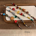 Kaliyah Natural Beaded Bracelets [XKCMR9S5]