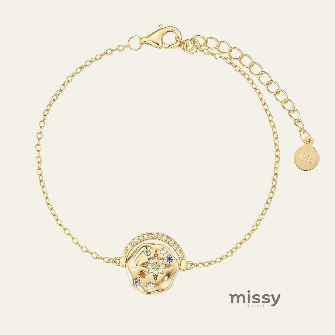 Kameryn Zircon Celestial Necklace [E0NZNFK7]