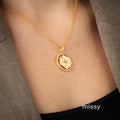 Kameryn Zircon Celestial Necklace [YP3SQRJS]