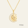 Kameryn Zircon Celestial Necklace [020KLVTI]