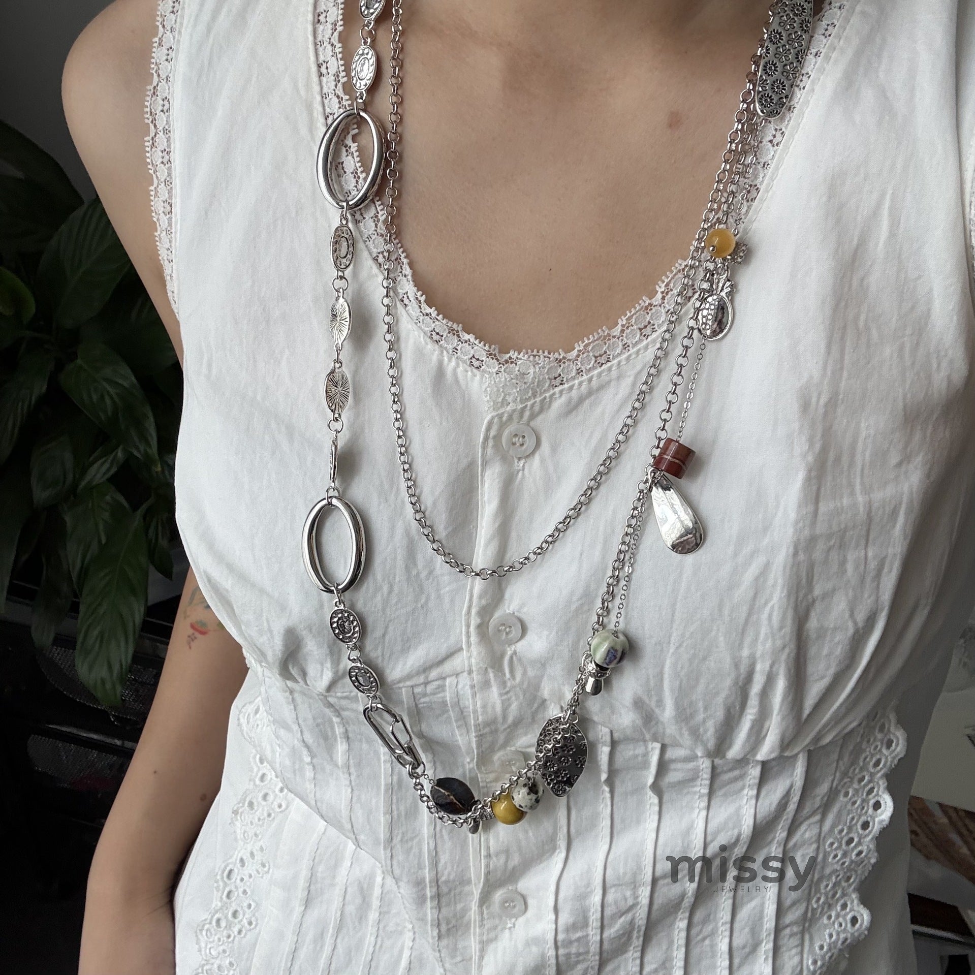 Kamya Multi-Wear Beaded Chain [KO64IK5J]