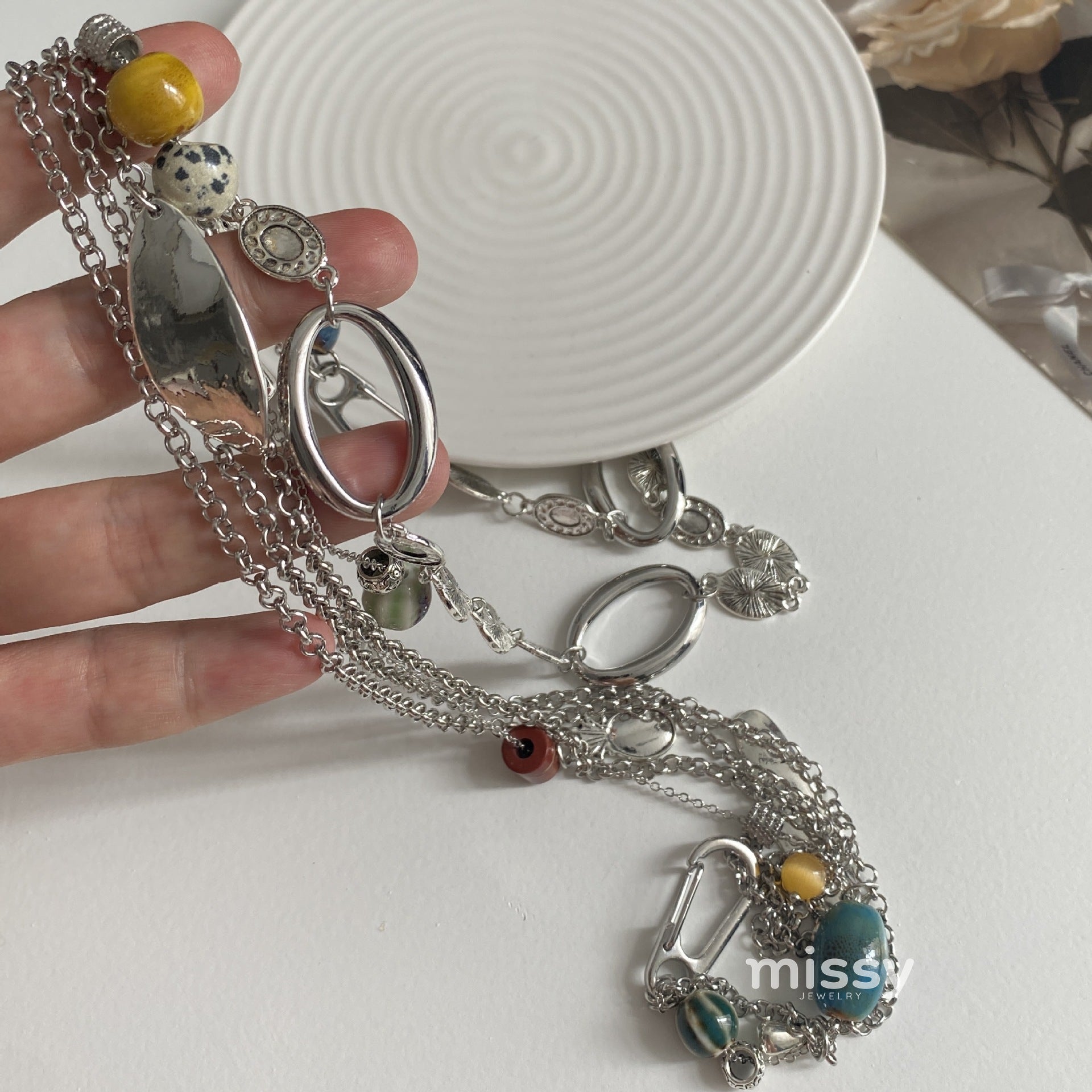 Kamya Multi-Wear Beaded Chain [371QSFAI]