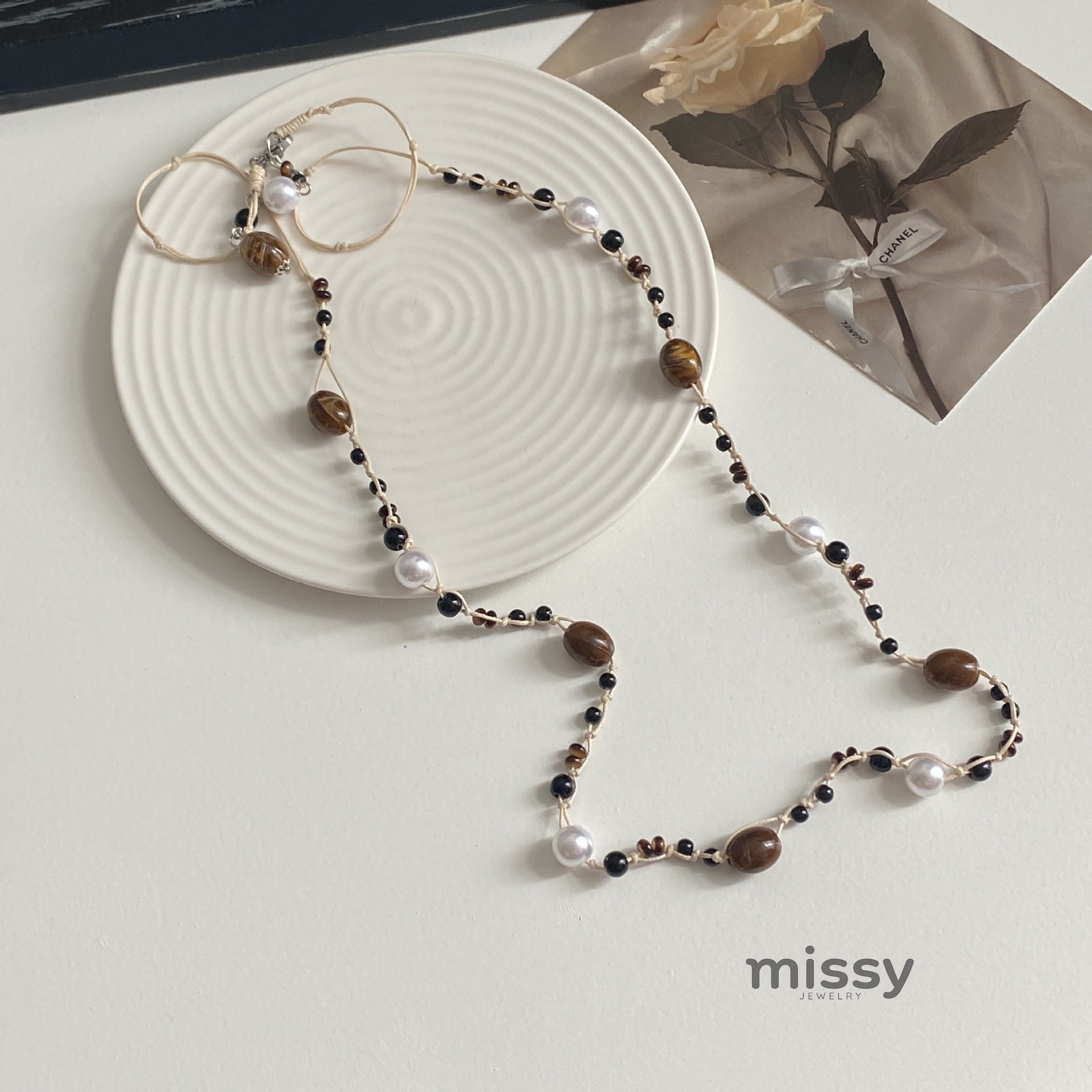 Kamya Multi-Wear Beaded Chain [UPVEQ0N9]