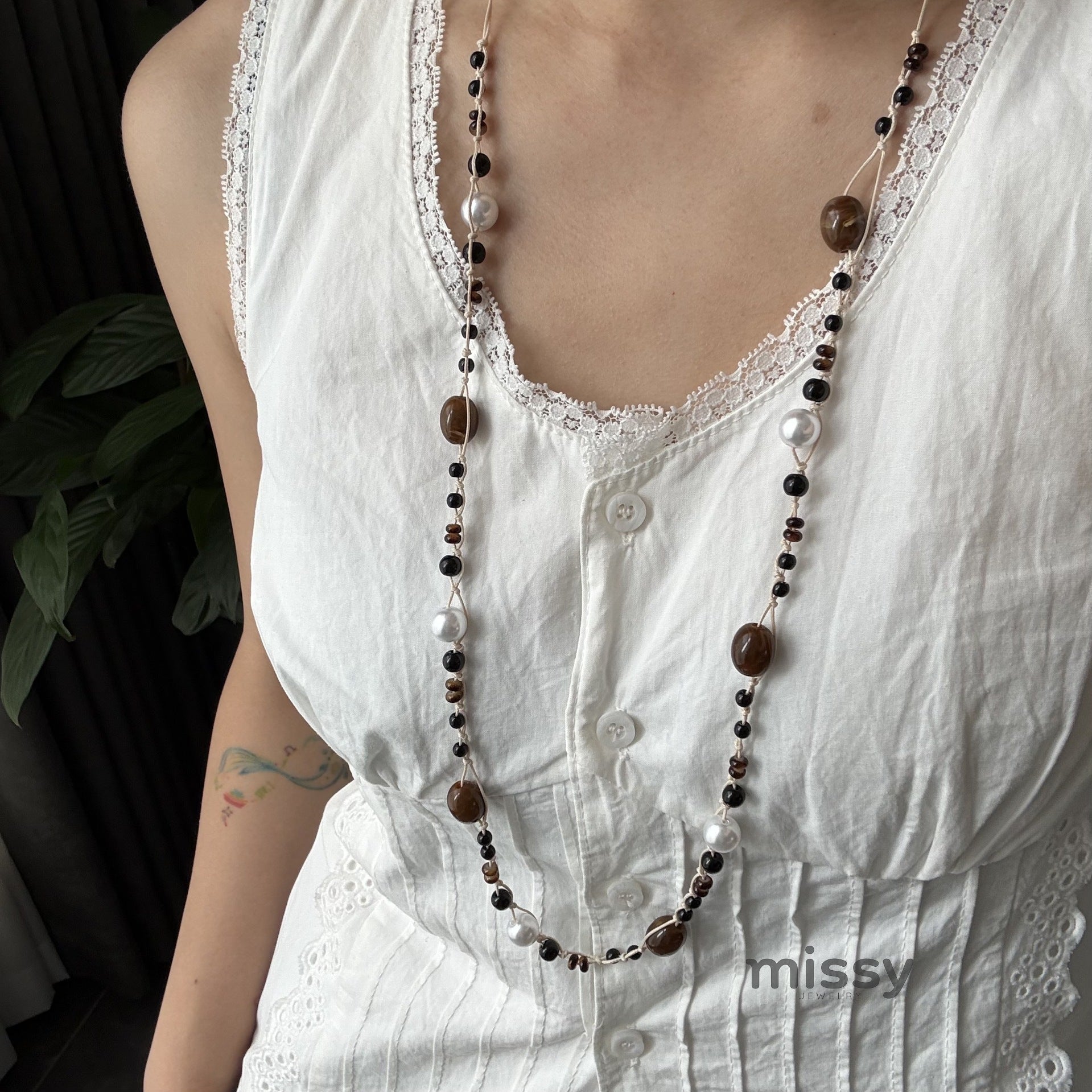 Kamya Multi-Wear Beaded Chain [NOXXLBMY]