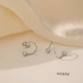 Karra Star Heart Cartilage Studs [U0Q7VB77]