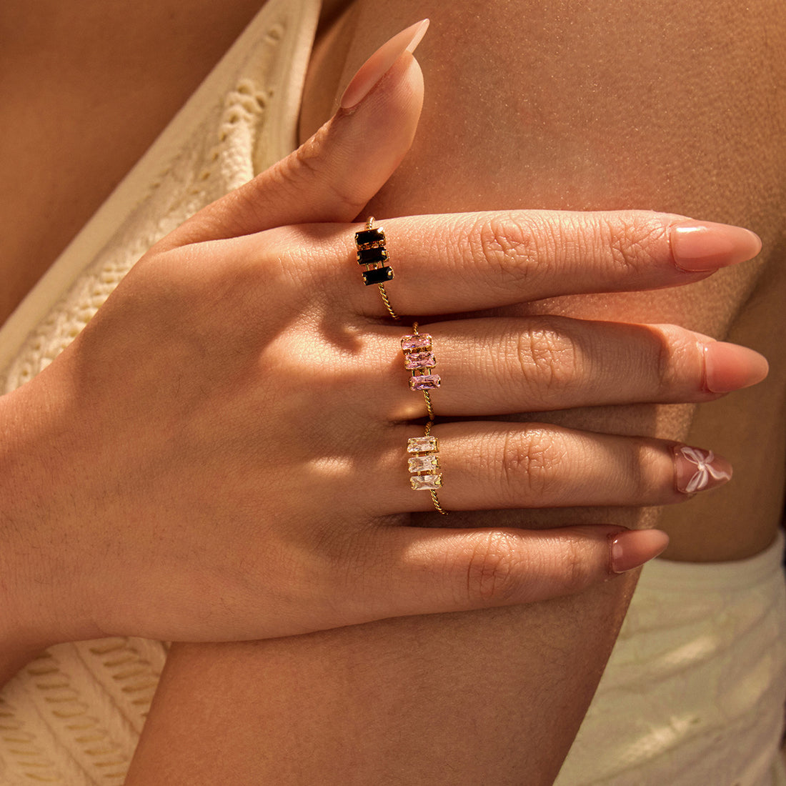 Karsyn Zircon Open Ring [KVRN4J21]