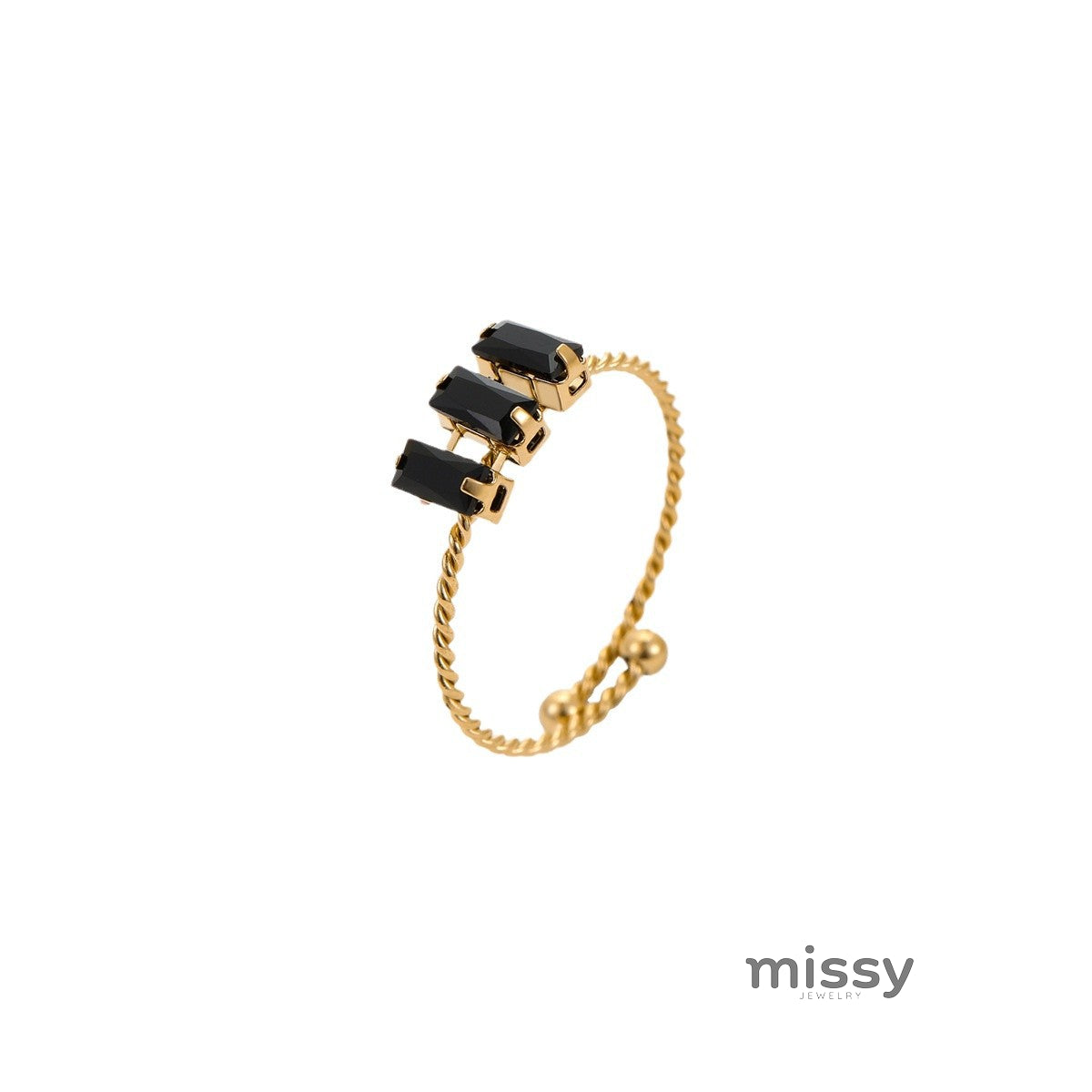 Karsyn Zircon Open Ring [F7491I8Z]