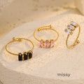 Karsyn Zircon Open Ring [7F9MLFHE]