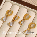 Kasia Zircon Interlocking Hoops [7R42UE1X]