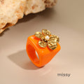 Kassidee Floral Pearl Ring [QS7WCV79]