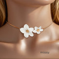 Katana Bloom Pendant Necklace [EMHDM1RQ]