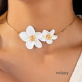 Katana Bloom Pendant Necklace [WYDCEAJE]