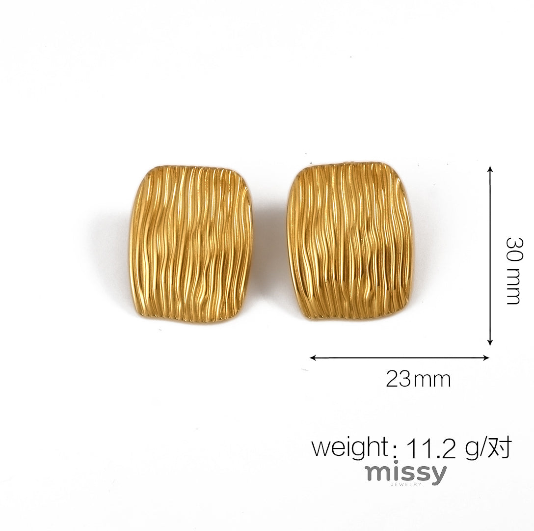 Katlyn Elevated Gold Geometric Earrings [C9HUXTSK]