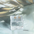 Kaydence Heart Bow Stud Earrings [XF1P5V2N]