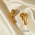 Kayleen Liquid Metal Earrings