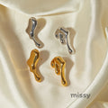 Kayleen Liquid Metal Earrings