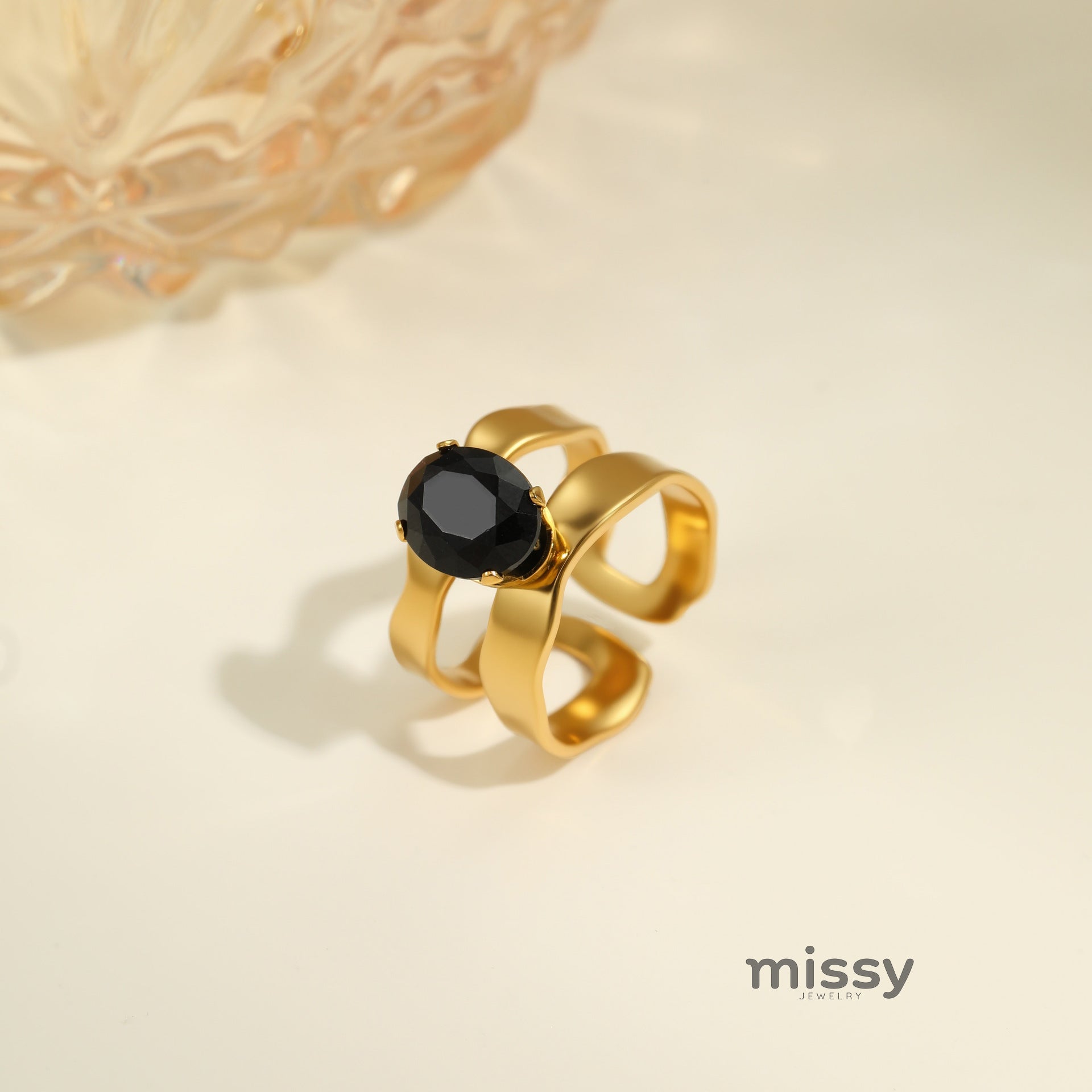 Kayra Colorful Zircon Ring [U7A1GWTG]