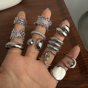 Keaton Sculptural Open Ring [4E9A09IV]