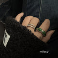 Keaton Sculptural Open Ring [RVS6CXUV]