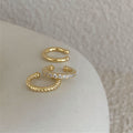 Keisy Crystal Ear Cuff Set [SN81MMSF]