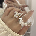 Kelsie Butterfly Stone Ring [WL4S8WL6]