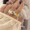 Kelsie Butterfly Stone Ring [JMDP4C2J]