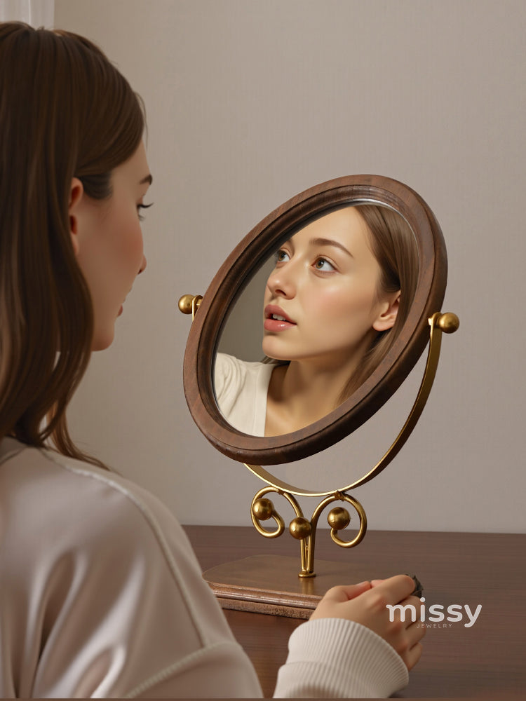 Kenly Vintage Cloud Vanity Mirror