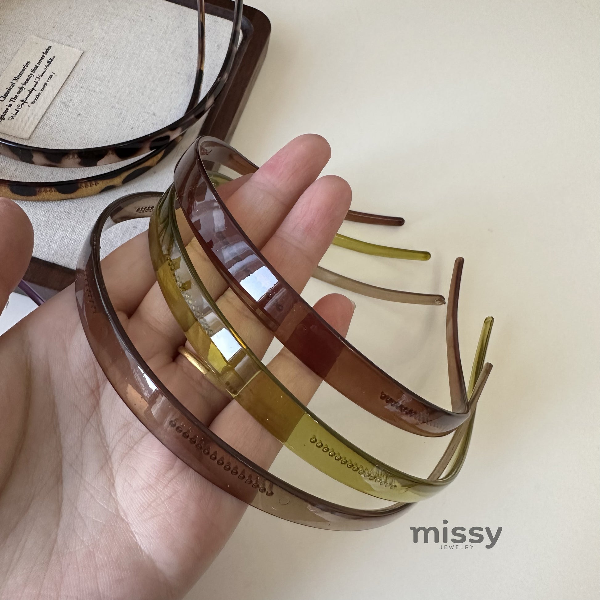 Kenna Leopard Print Headband [BIG93WU4]