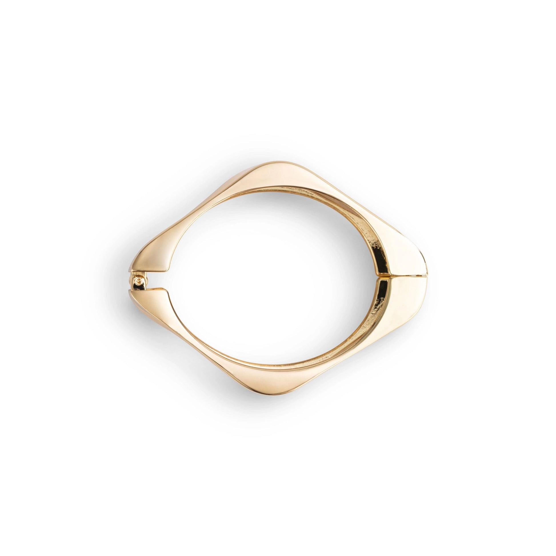 Missy Jewelry Kensington Gold Sculptural Bangle