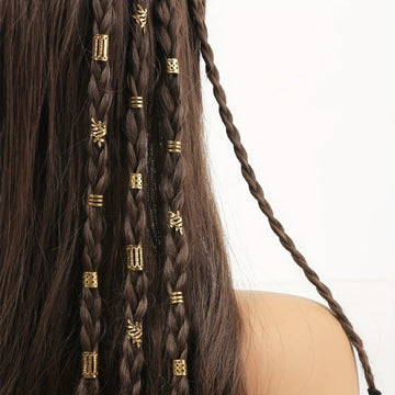 Kenzlie Metal Leaf Hair Cuff [76KTLMU6]