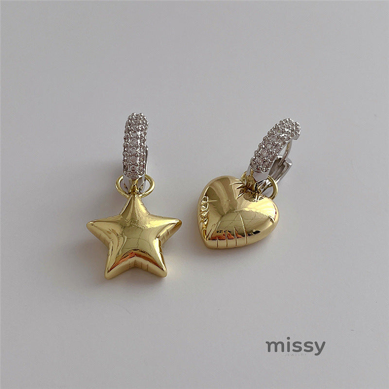 Keyonna Celestial Asymmetric Earrings [4LOZY2OO]