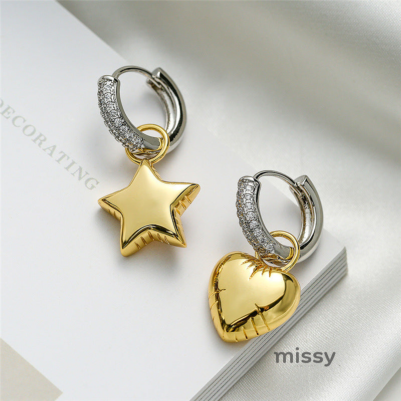 Keyonna Celestial Asymmetric Earrings [31LKTVM2]