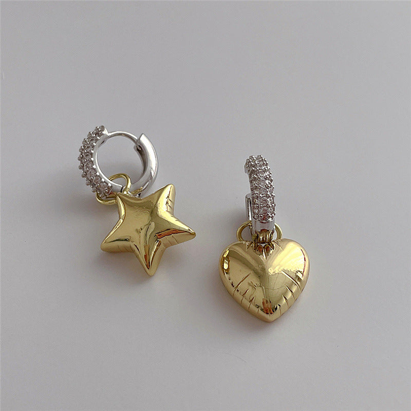 Keyonna Celestial Asymmetric Earrings [8MVWDJDX]