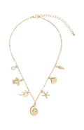 Missy Jewelry Keziah Layered Sun Charm Necklace