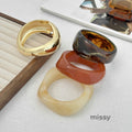 Khali Irregular Smudged Bangle [669DZ53H]