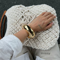 Khali Irregular Smudged Bangle [6W11UPV4]