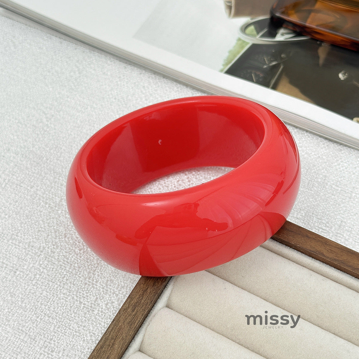 Khali Irregular Smudged Bangle [WTW31JJS]