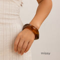 Kiersten Organic Resin Bangle [RL9VMNHF]