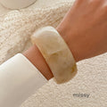 Kiersten Organic Resin Bangle [ZN9MKLV2]