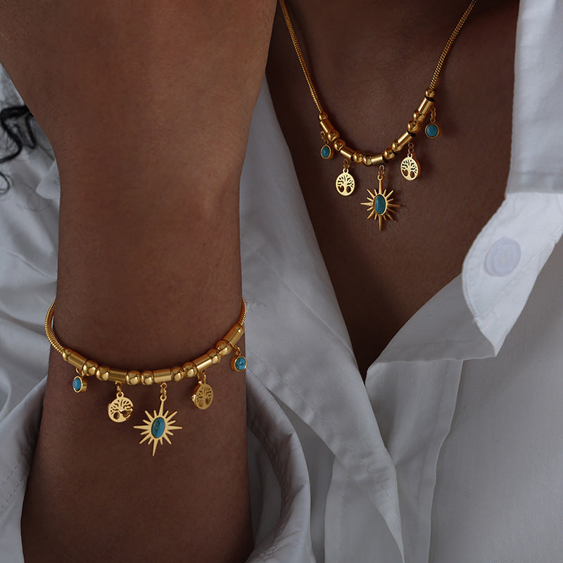 Kinzie Irregular Sun Jewelry Set [LOLQCNOF]