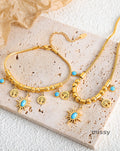 Kinzie Irregular Sun Jewelry Set [EOA3T87A]