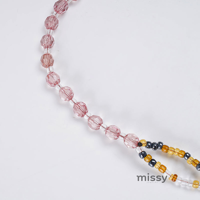 Klaudia Leopard Print Chain Necklace [V8F5DYU7]