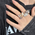 Klynn Ocean Stacked Ring [N72FI5KJ]
